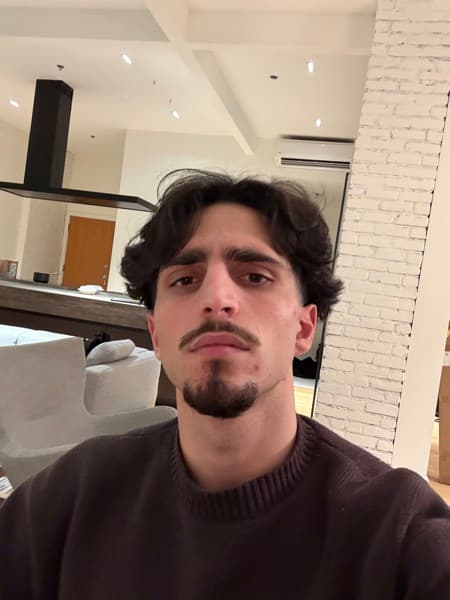 Regular selfie before improving lighting and dating profile context